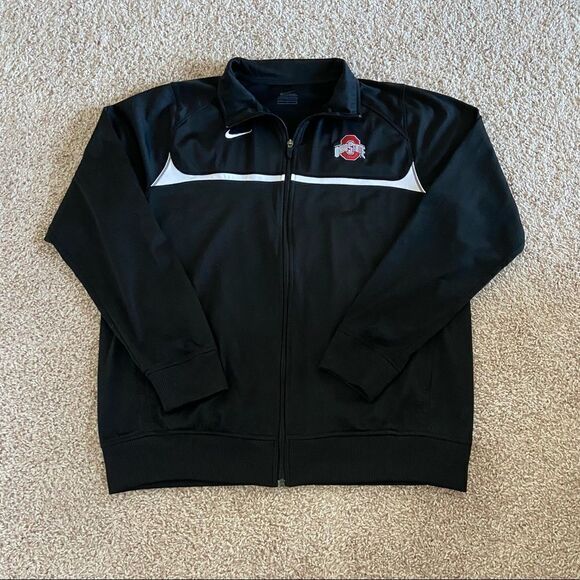 Nike x Ohio State Black Track Jacket - Picture 1 of 4